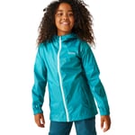 Regatta Kids Unisex Great Outdoors Childrens/Kids Pack It Jacket III Waterproof Packaway Black (Tahoe Blue) material_Synthetic - Size 5-6Y