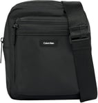 Calvin Klein Sac à Bandoulière Homme Essential Reporter Petit, Noir (Ck Black), Taille Unique