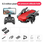 Folding Mini Drone With Rc Quadcopter Hd Quad Counter Camera B Red 30w2b