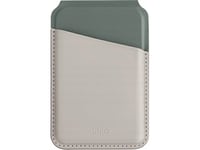 Uniq Uniq Lyden Ds Magnetic Rfid Wallet And Phone Stand Beige-Green/Ivory-Lichen Green