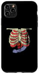 iPhone 11 Pro Max Skeleton Bone Zombie Blood Rib Halloween Costume Case