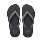 Reef Mens Seaside Grey Sandals - Size UK 7