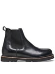 Birkenstock Men's Highwood Leather Chelsea Boot - Black, Black, Size 9, Men