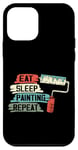 iPhone 12 mini House Painter Decorator Eat Sleep Painting Repeat Case