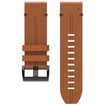 Nail lær klokkereim easyfit Garmin Descent Mk2 - Chestnut Oak