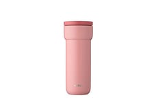 Mepal – Insulated Mug Ellipse – 6 Hours Hot & 10 Hours Cold - Insulated Cup On The Go – Suitable As Tea Cup & Coffee Cup to Go – Fits All Cup Holders - 475 ml – Nordic Pink