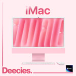 iMac M4 Apple 24-inch 10-core CPU 10-core GPU 16GB Ram 256GB SSD Pink NEW Mac