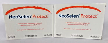 BIO-RECHERCHE-NEOSELEN PROTECT-2X90 GELULES-02/2027-SELENIUM/VITAMINES D,A,C,E