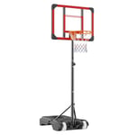 VEVOR Basketball Hoop, 5-7 ft Adjustable Height Portable Backboard System, 32 inch Basketball Hoop & Goal, Kids & Adults Basketball Set with Wheels, Stand, and Fillable Base, for Outdoor/Indoor