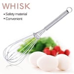 Stainless Steel Egg Beater Mixer Balloon Wire Egg Mixing Whisk  Kitchen