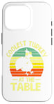 iPhone 16 Pro Thanksgiving Toddler Coolest Turkey At The Table Dinner Case