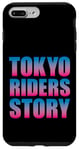 Coque pour iPhone 7 Plus/8 Plus Tokyo Riders Monogatari Japon Moto Biker Couleur originale