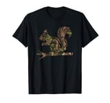 Hello Hunting Season Xmas Camouflage Camo Squirrel Animal T-Shirt