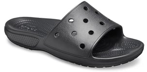 Crocs Classic Slide, Sandales Bout Ouvert Mixte, Black, 39/40 EU