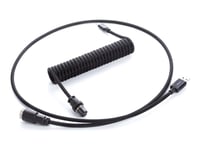 Cablemod Pro Series - Tangentbordskabel - Usb (Hane) Avtagbar Till 24 Pin Usb-C (Hane) Avtagbar - 1.5 M - Lindad - Midnight Black (Black On Black)