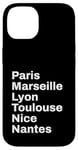 Coque pour iPhone 14 France Villes et villes Voyages