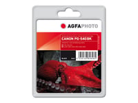 Agfaphoto - 21 Ml - Svart - Kompatibel - Blekkpatron (Alternativ For: Canon 5222B005, Canon Pg-540Xl) - For Canon Pixma Mg3150, Mg3550, Mg3650, Mg4250, Mx395, Mx475, Mx525, Mx535, Ts5150, Ts5151