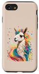 Coque pour iPhone SE (2020) / 7 / 8 Lama Femme Enfant Homme Drôle Magique Animal Motif 128