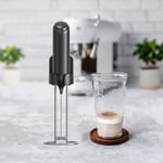 USB Electric Milk Frother Whisk Handheld Foamer Coffee Maker Egg Beater for4591