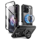 Supcase iPhone 16 Pro Max Unicorn Beetle Pro Max MagSafe Kuori - Musta