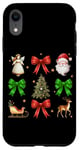 iPhone XR Christmas Cheer Angel Santa Tree Sleigh Case