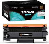 TN2420 Cartouche de Toner Compatible Remplacement pour Brother TN2420 TN2410 pour DCP-L2530DW MFC-L2710DW HL-L2350DW MFC-L2730DW MFC-L2750DW HL-2310D HL-L2370DN HL-L2375DW (1 Noir)