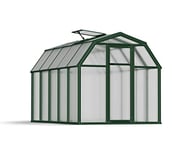 Canopia by Palram Serre de Jardin Eco Grow 6.5m² (Verte) Cadre en Aluminium, Panneaux en Polycarbonate, Résistant aux UV