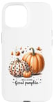 Coque pour iPhone 15 Citrouille Happy Thanksgiving Day Autumn Vibes Cozy Season Fall