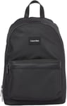 Calvin Klein Men's Ck Essential Round Bp K50k512225 Backpack, Black (Ck Black), One Size