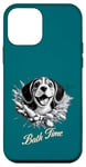 Coque pour iPhone 12 mini Puppy Bath Time Bain moussant pour chiot