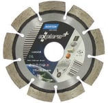 Norton Clipper 70184625307 4x4 Explorer Disques diamant 115 x 22,23 mm Gris/Argent