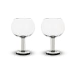 Tom Dixon Puck Balloon glas på fot 45 cl 2-pack Clear-