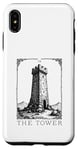 Coque pour iPhone XS Max The Tower Tarot Card - Major Arcana Card 16 Aesthetic