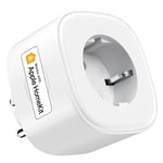 Pr Connectée (Type F), Pr Intelligente Wifi Compatible Avec Apple Homekit, Siri, Alexa, Google Home Et Google Nest, Pr Programmable Avec Commande Vocale Et Contrôle À Distance (1)