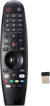 Télécommande De Remplacement Fonctionne Avec Toutes Les Télévisions Lg Smart Tv W/Ai Thinq - Inutile De Configurer Télécommande De Remplacement An-Mr18Ba An-Mr19Ba An-Mr650A