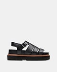 Clarks Orianna Leather Twist Sandal Standard Fit