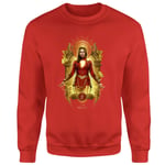 Shazam! Fury of the Gods The Brains Sweatshirt - Red - XL - Rouge