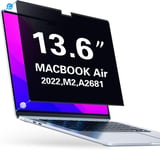 Magnétique Filtre De Confidentialité Pour Macbook Air 13,6 Pouces (2022-2024, M2, M3) Filtre Écran De Confidentialité Amovible Pour Ordinateur Portable Et Protection Anti Espion