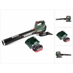 Metabo - lb 18 ltx bl Souffleur de feuilles sans fil 18 v brushless + 1x Batterie 8,0 Ah + Chargeur