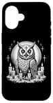 iPhone 16 Sacred Satanic Owl with Candles | Dark Ritual Owl Witchcraft Case