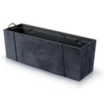 Bac à fleurs Prosperplast Urbi Case Beton Effect W DUC600EW-S433 - Anthracite