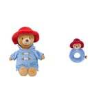 Rainbow Designs Official Paddington Bear Soft Toy - My First Paddington Plush Toy PA1356 Bear Paddington Baby Rattle