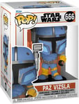 Funko Pop! Disney Star Wars: The Mandalorian - Paz Vizsla #666 Bobble-Head Vinyl Figure