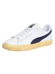 PumaClyde Vintage Leather Trainers - White/Navy