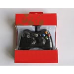 USB filaire contrôleur Manettes Gamepad Game pad Joypad pour Xbox 360 / PC - noir