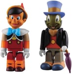 Kubrick Pinocchio & Jiminy Cricket(Abs&pvc)