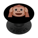 Singe sans maléfique PopSockets PopGrip Adhésif