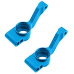 Nrpfell Aluminum Alloy Rear Stub Axle Carriers (L/R) Replacement of 1952 for RC 4X4 1/10 Slash Rustler Stampede Upgrade Parts,Light Blue