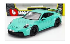 BURAGO BU21104MG Porsche - 911 992 GT3 Coupe 2021 - Mint Vert - 1/24