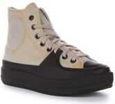 Converse A04528C Chuck Taylor All Star Construct Mens Trainer Stone UK 6 - 12